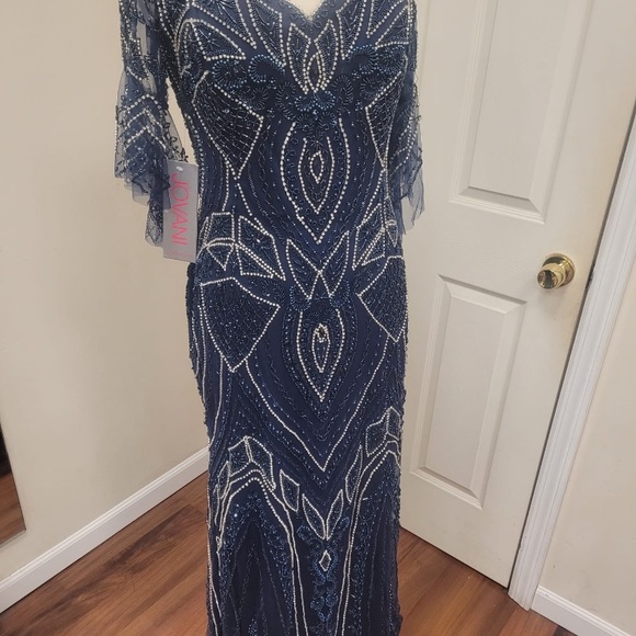 Brand New Beaded Jovani Dress - Picture 2 of 7